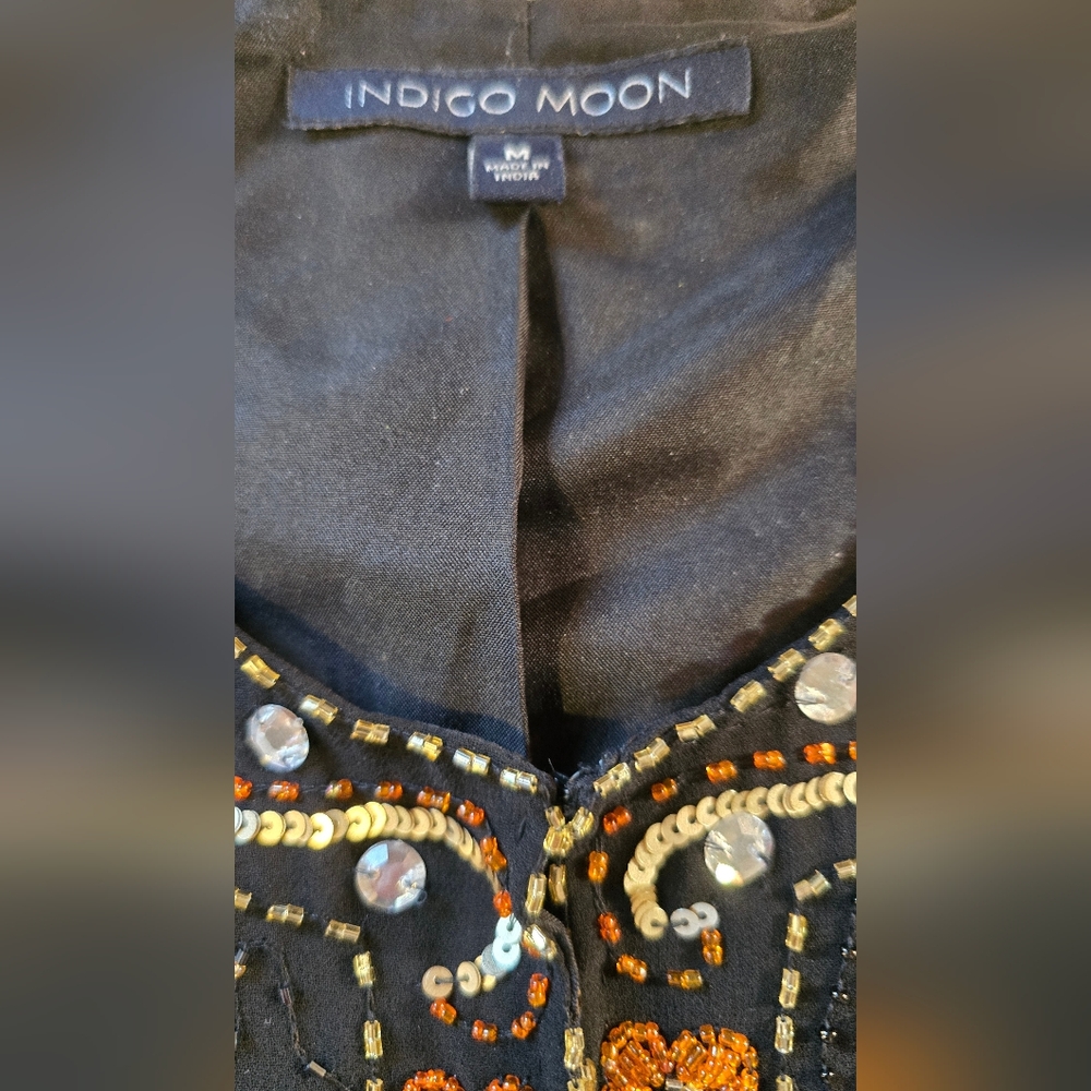 Indigo Moon Evening Jacket Large - image 4